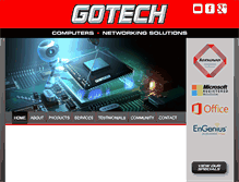 Tablet Screenshot of gotech.ca